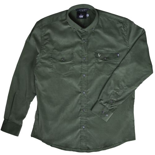 Camisa masculina de veludo Andes