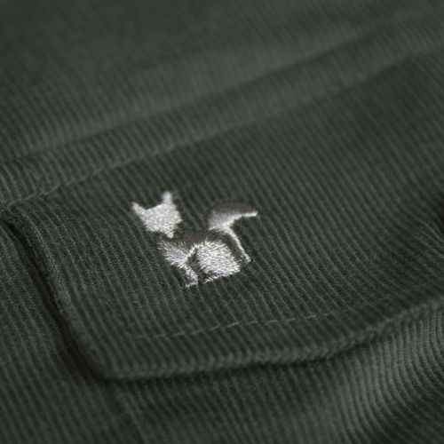 Camisa masculina de veludo Andes