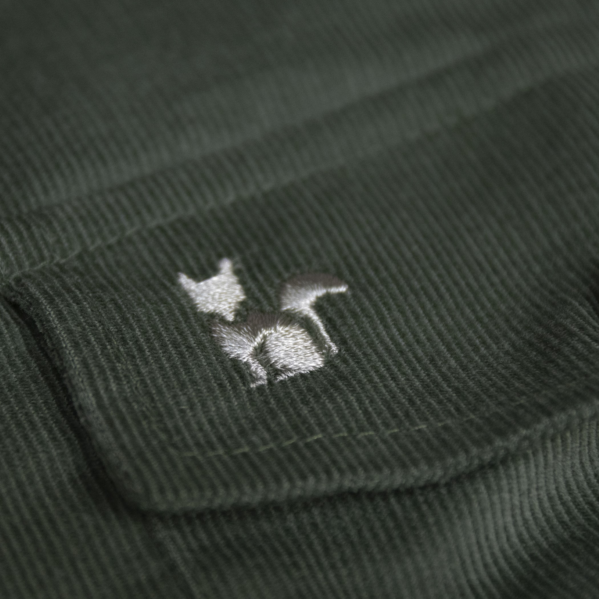 Camisa masculina de veludo Andes