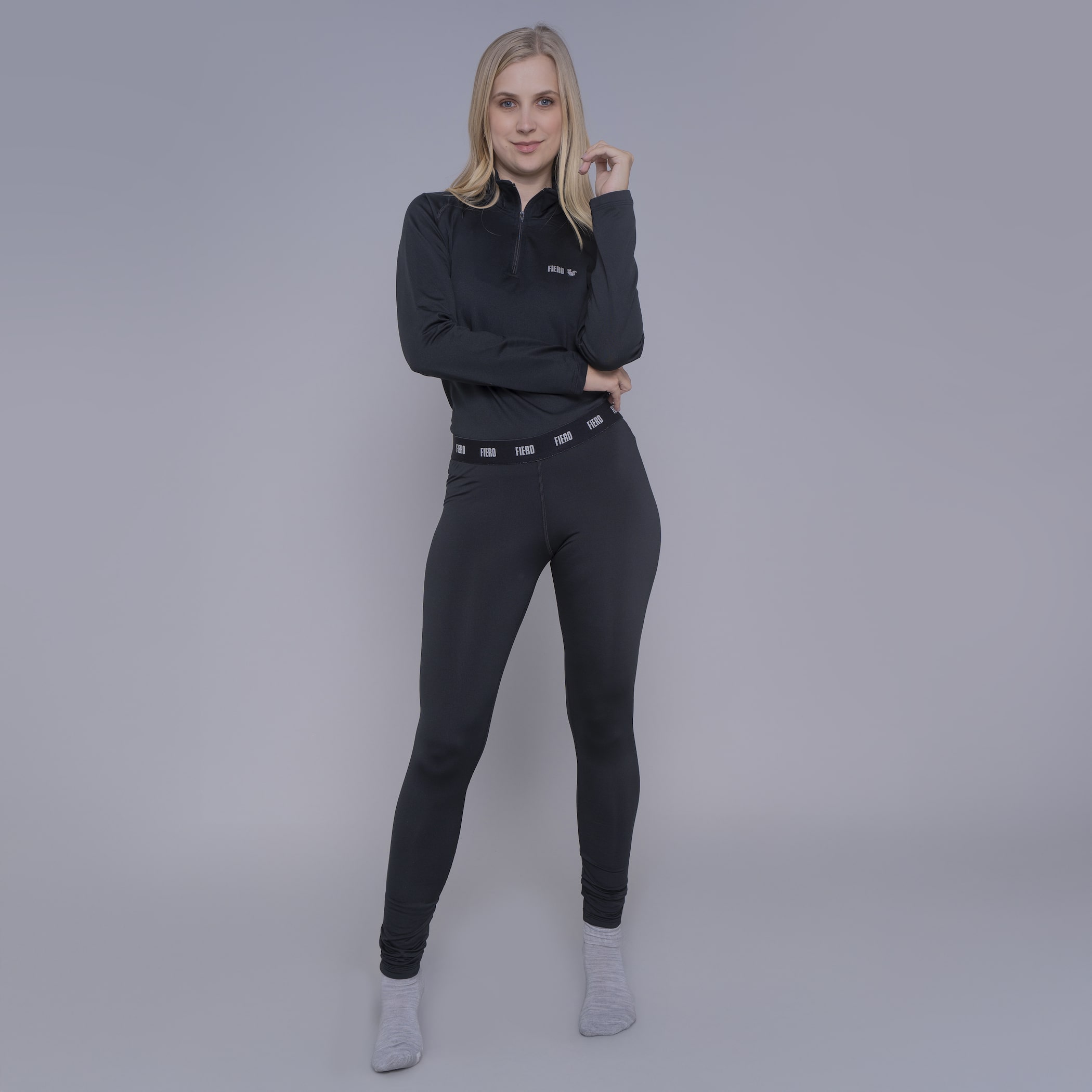 Calça Térmica Feminina Segunda Pele para neve frio e inverno Lite