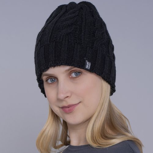 Gorro Térmico Feminino em Tricô Heat Holders