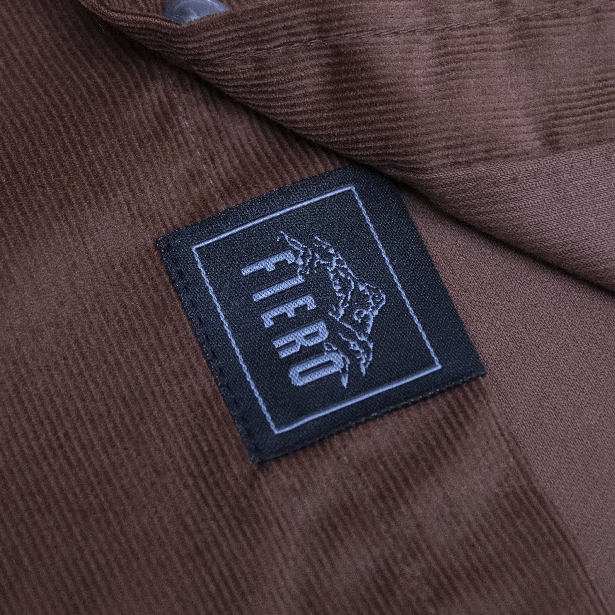 Camisa masculina de veludo Andes