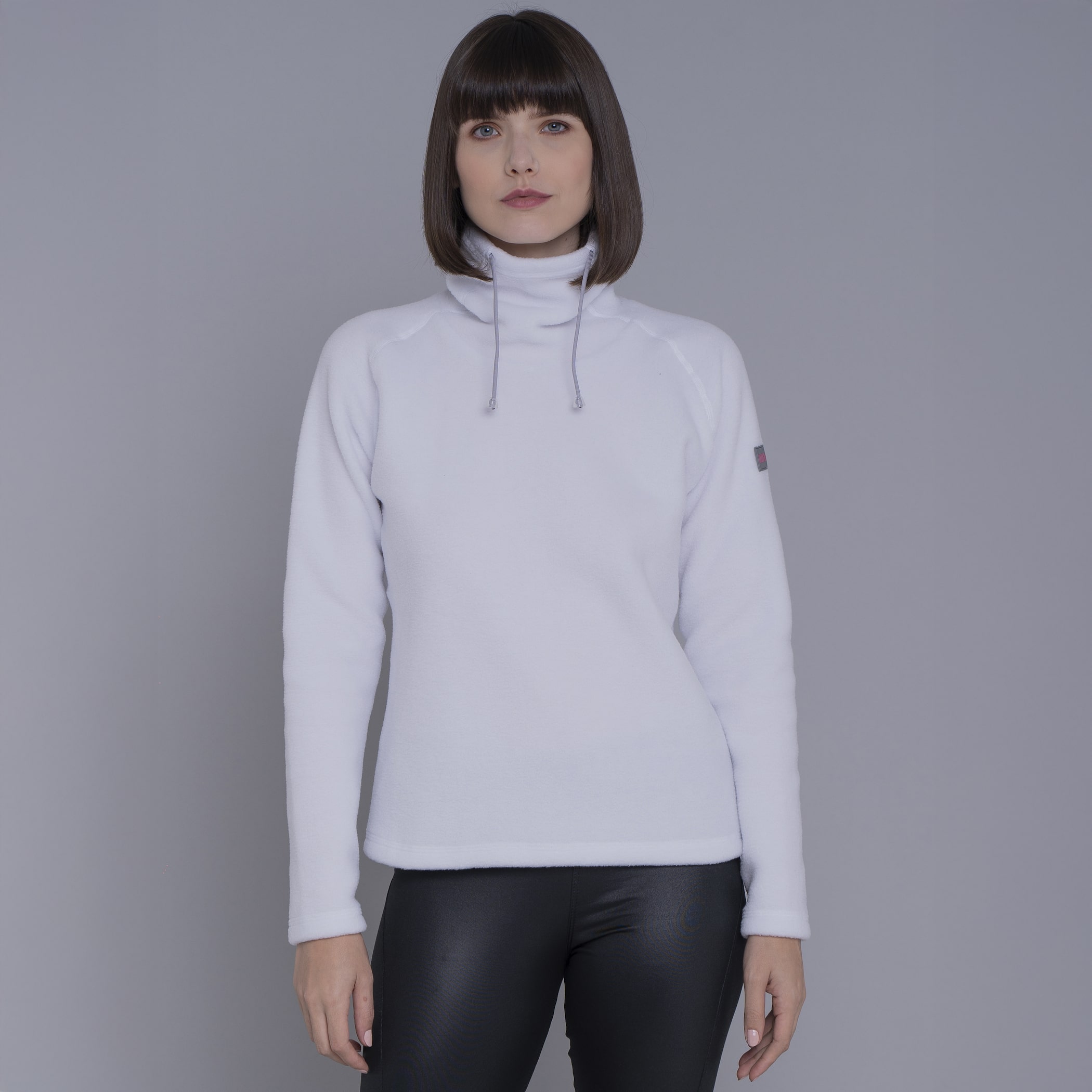 Fleece Térmico Feminino Gola Alta para neve e frio extremo Michigan Power