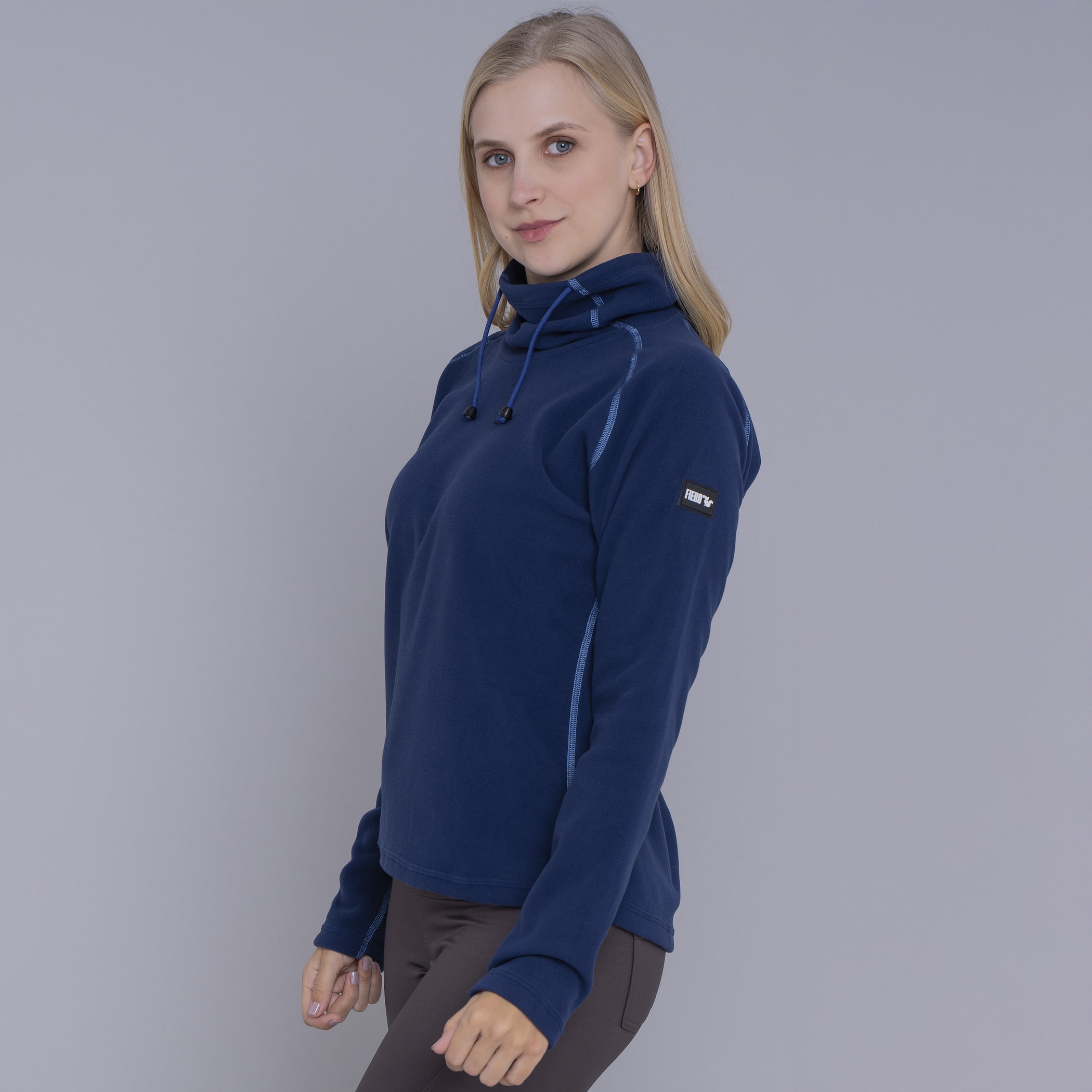 Fleece Térmico Feminino Gola Alta para neve e frio Michigan Lite