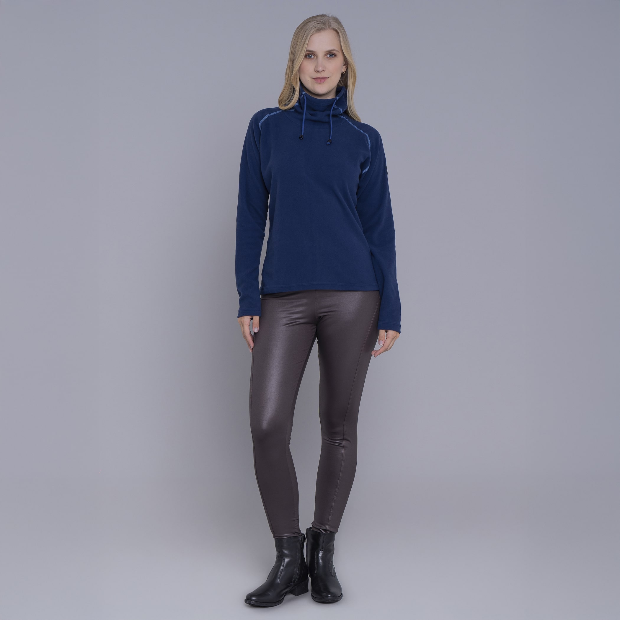 Fleece Térmico Feminino Gola Alta para neve e frio Michigan Lite