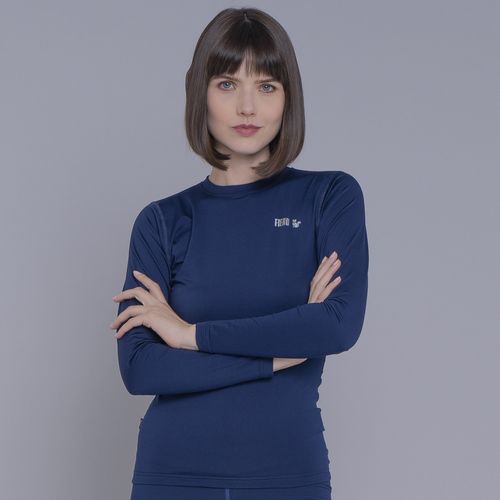 Blusa Segunda Pele Térmica Feminina inverno e neve Lite Slim Fit