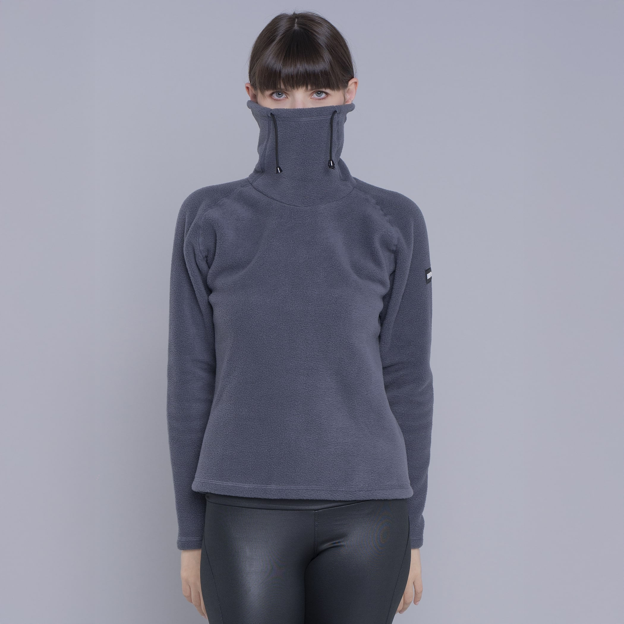 Fleece Térmico Feminino Gola Alta para neve e frio extremo Michigan Power