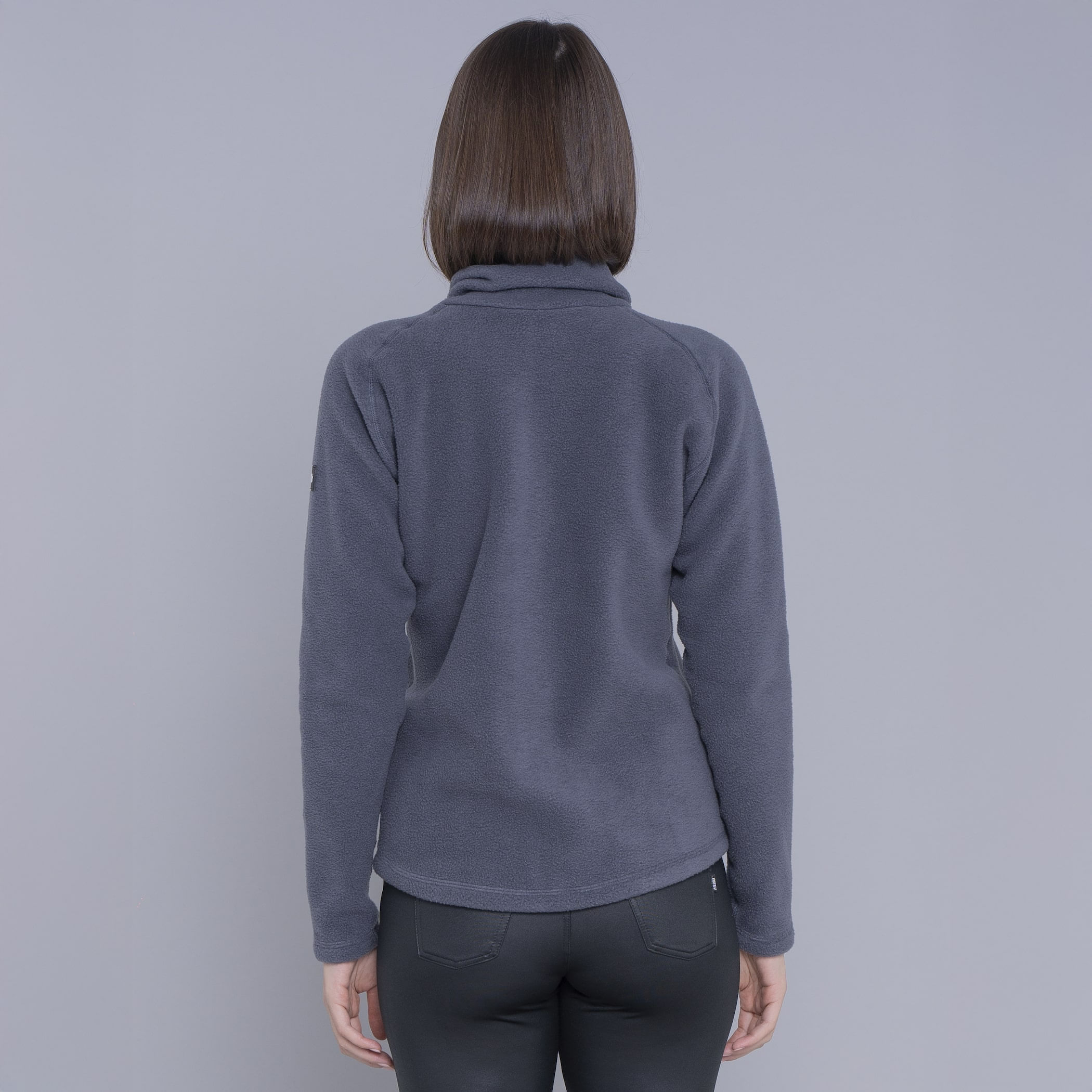 Fleece Térmico Feminino Gola Alta para neve e frio extremo Michigan Power
