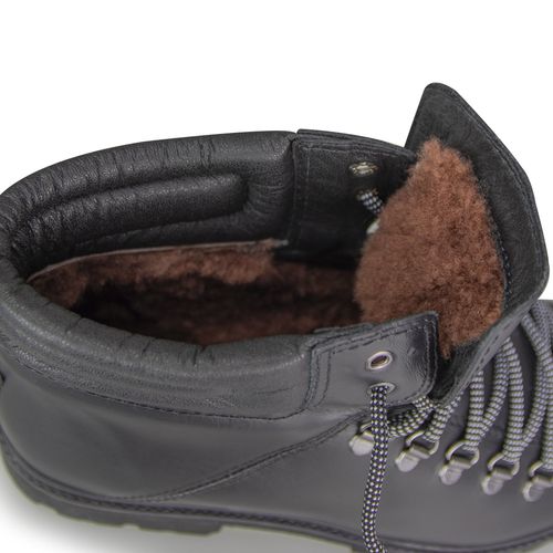 Bota para neve Explorer Discover Forrada em lã natural Ref.:21606 Preto