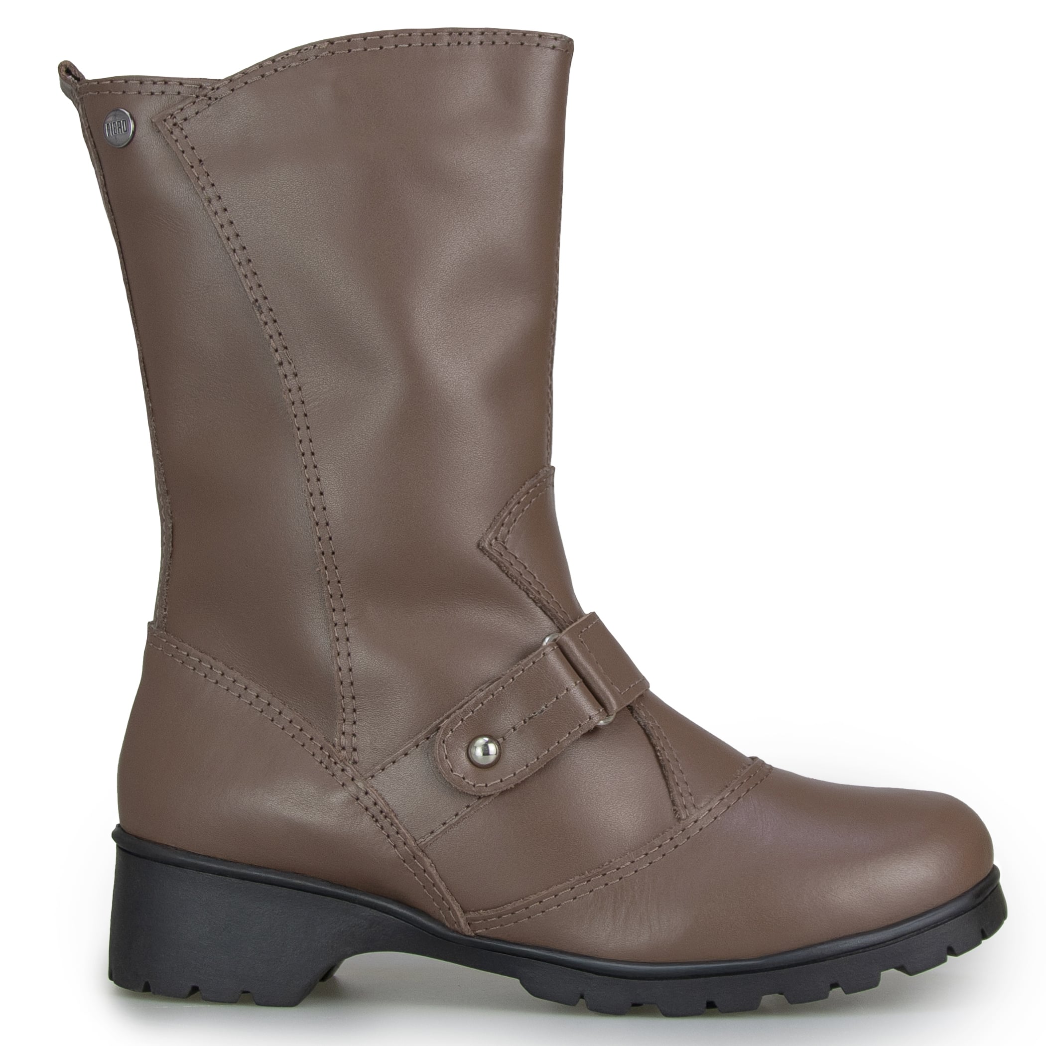 Bota para neve feminina com couro impermeável Innsbruck em lã sintética Ref.:575