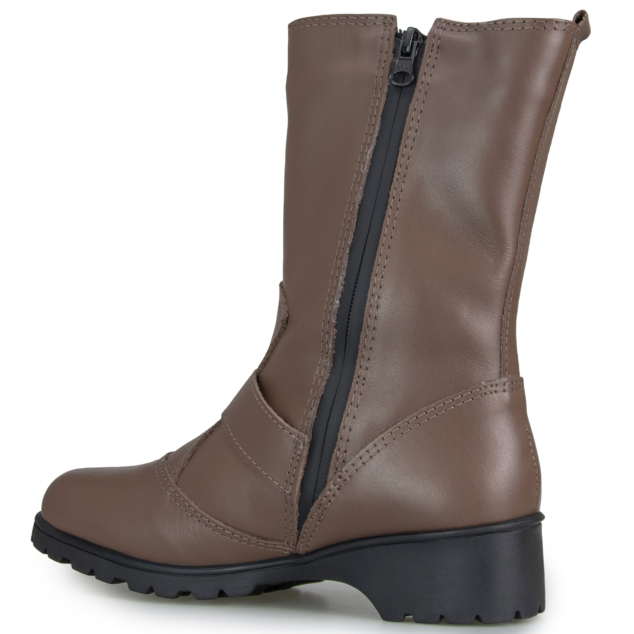 Bota para neve feminina com couro impermeável Innsbruck em lã sintética Ref.:575