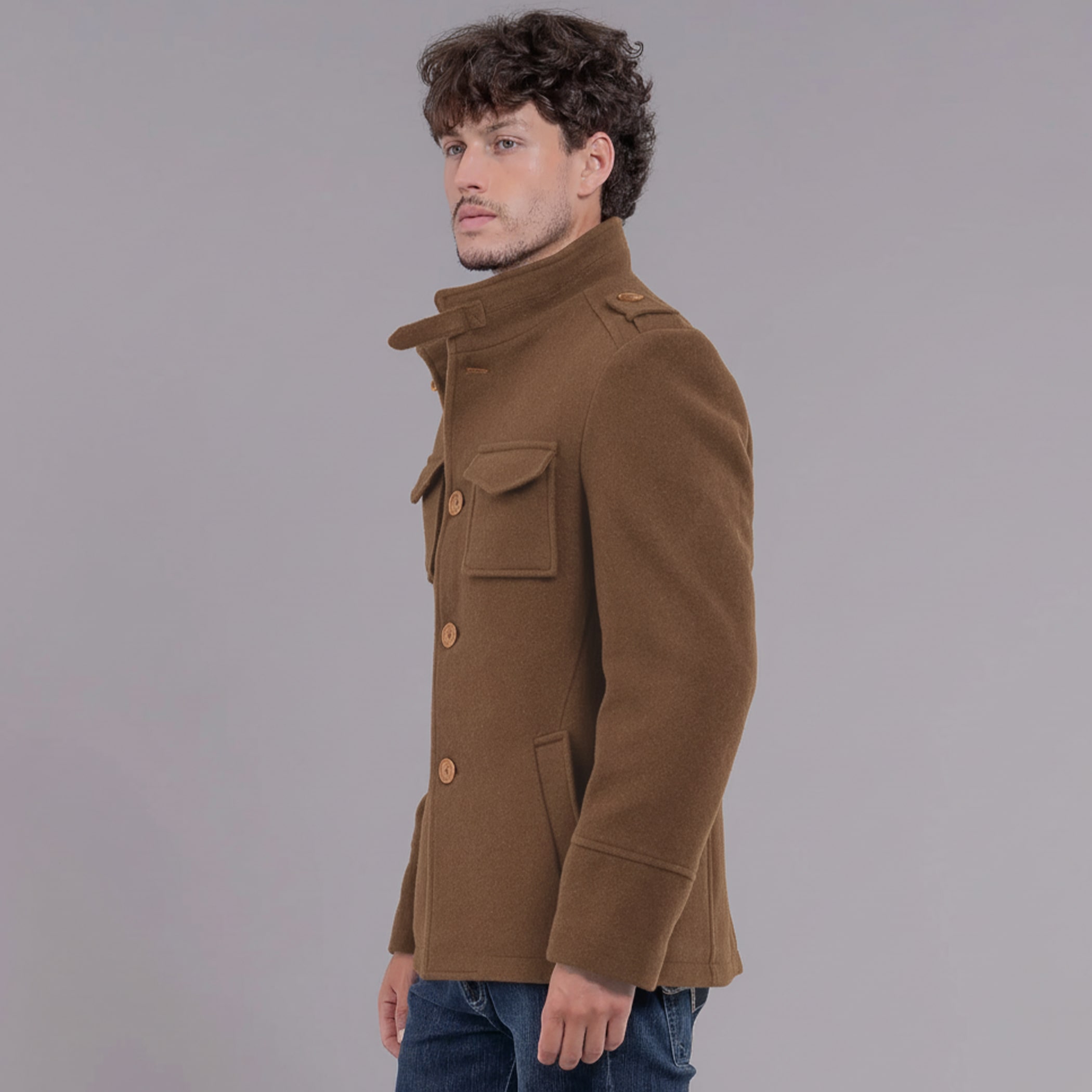 Casaco térmico Masculino New Oregon em Lã Mexicana