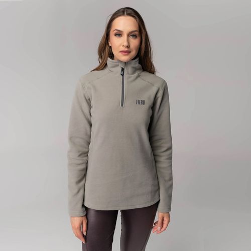 Fleece Térmico Feminino para neve e frio Meio Zíper Nuuk Original
