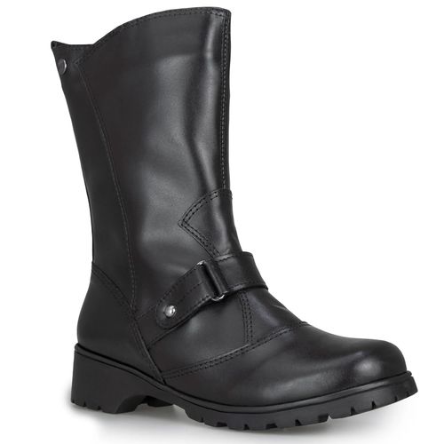 Bota para neve feminina com couro impermeável Innsbruck em lã sintética Ref.:575