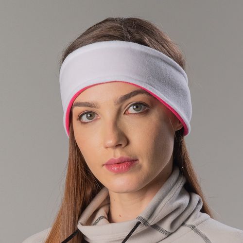 Protetor de Orelha em fleece Headband dupla face para o frio inverno e neve