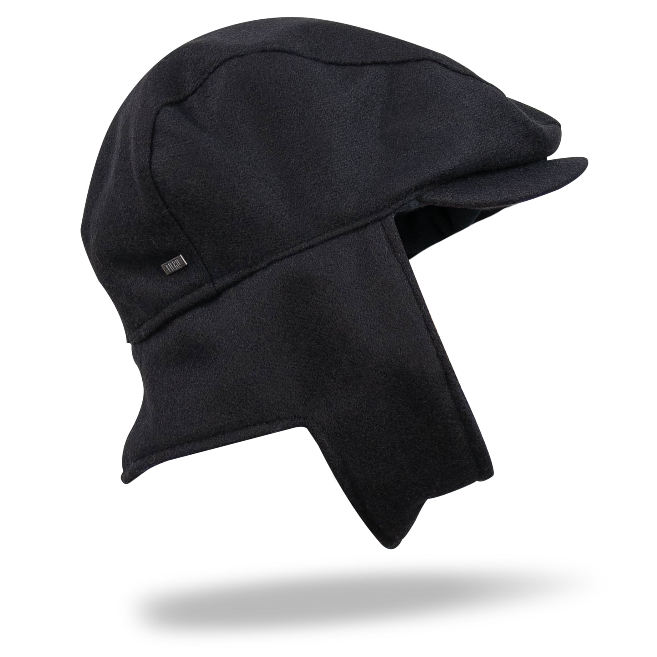 Boina térmica masculina Brighton em lã com protetor de orelha