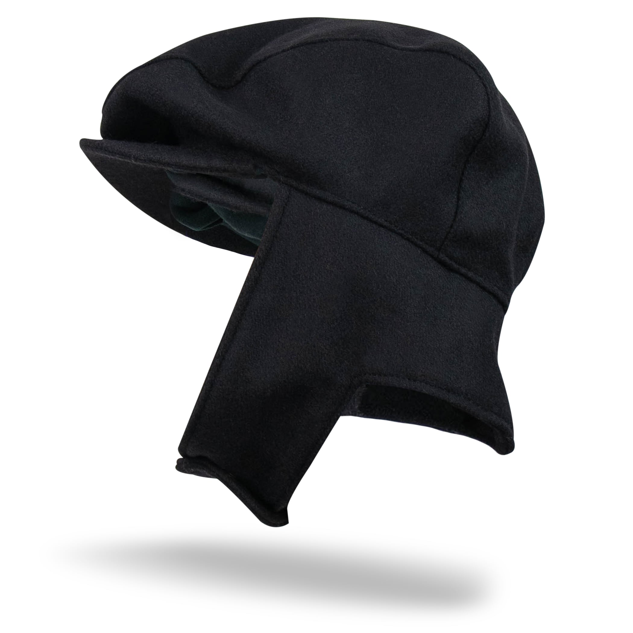 Boina térmica masculina Brighton em lã com protetor de orelha