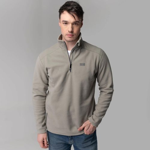 Fleece Térmico Masculino para neve e frio Meio Zíper Nuuk