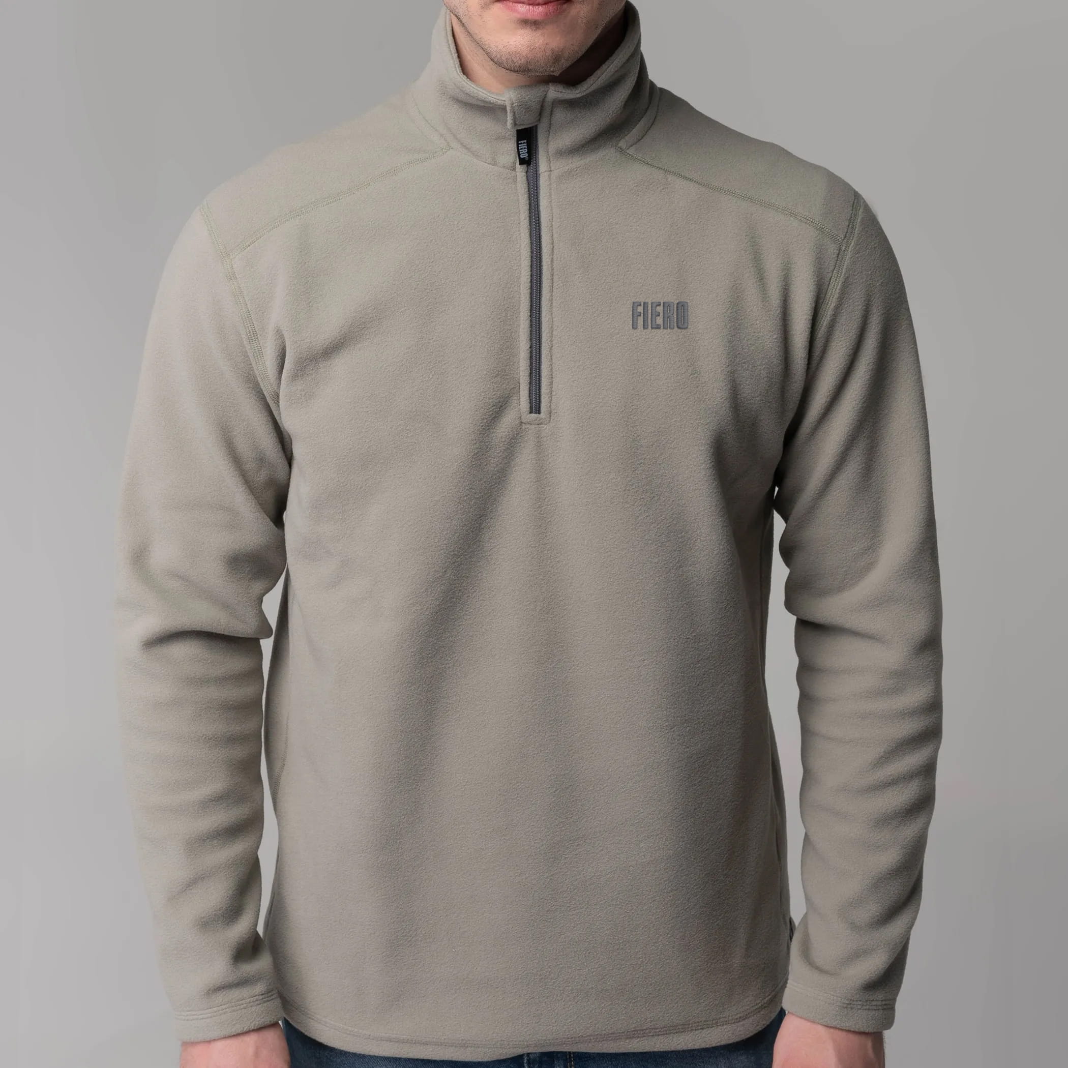 Fleece Térmico Masculino para neve e frio Meio Zíper Nuuk