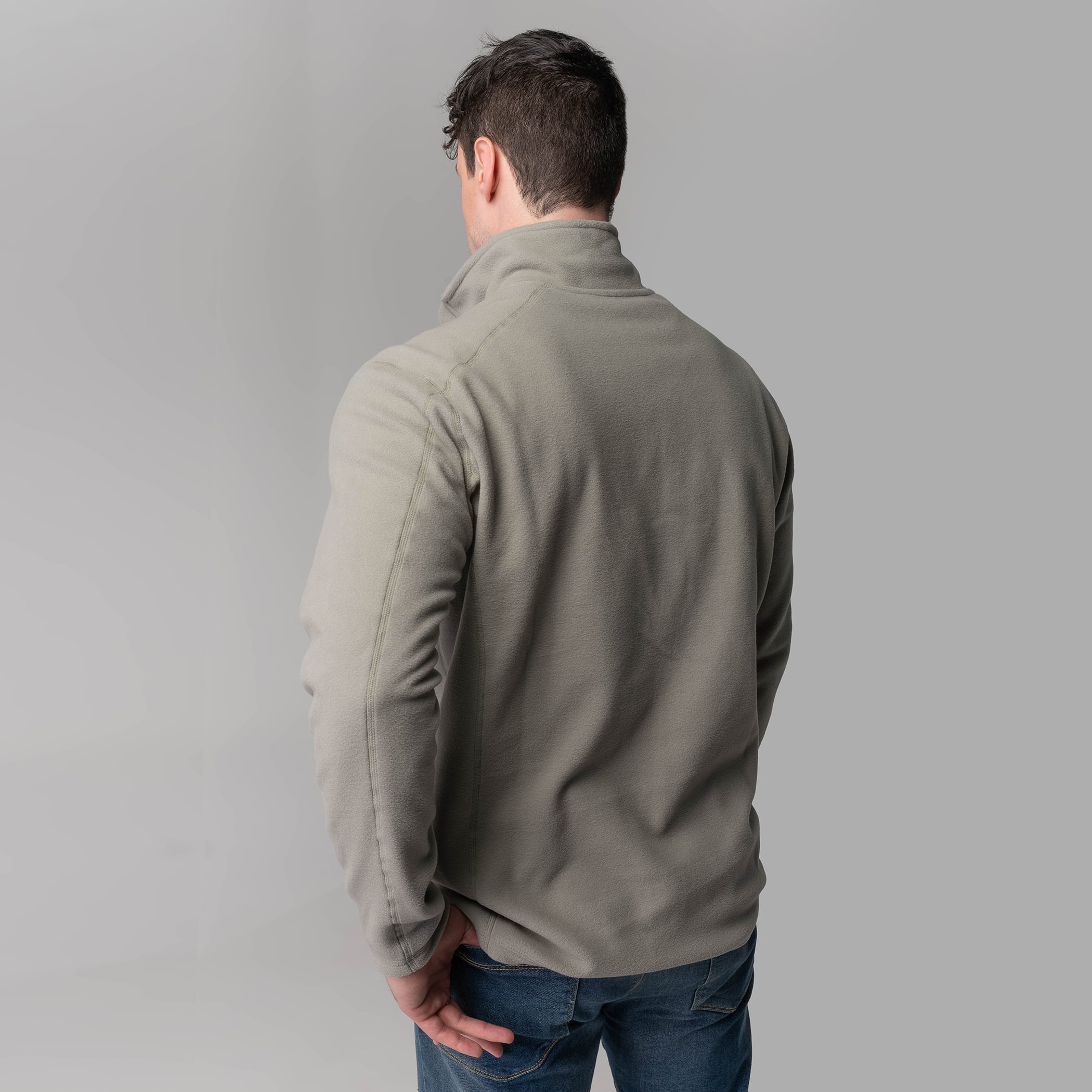 Fleece Térmico Masculino para neve e frio Meio Zíper Nuuk