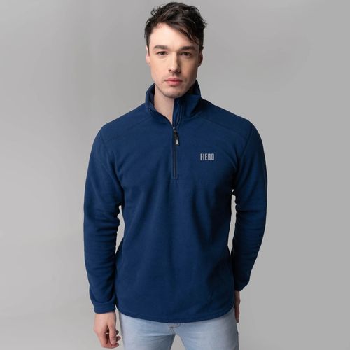 Fleece Térmico Masculino para neve e frio Meio Zíper Nuuk