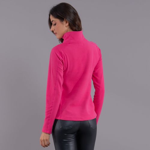 Fleece Térmico Feminino para neve e frio Meio Zíper Nuuk Original