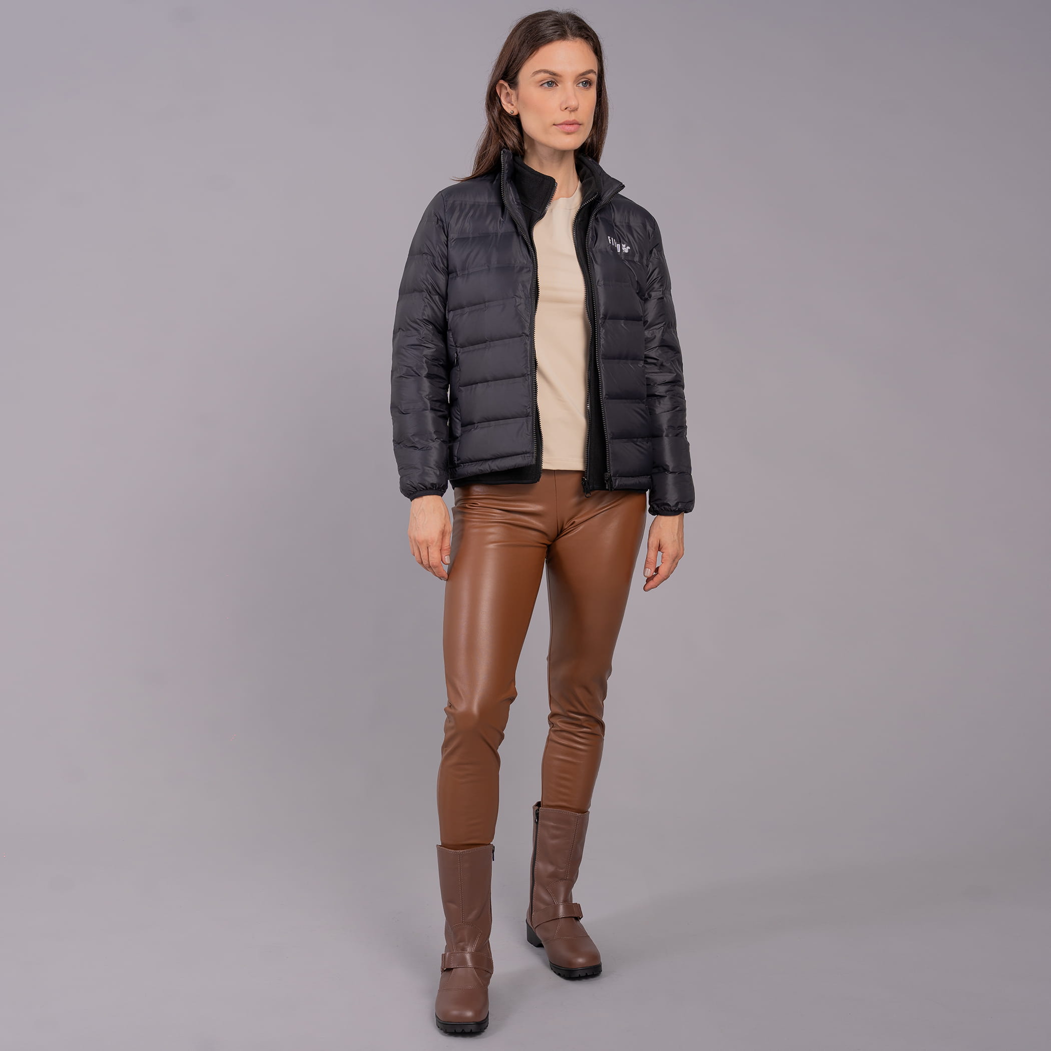 Casaco feminino 5 em 1 Polar Extreme impermeável para neve