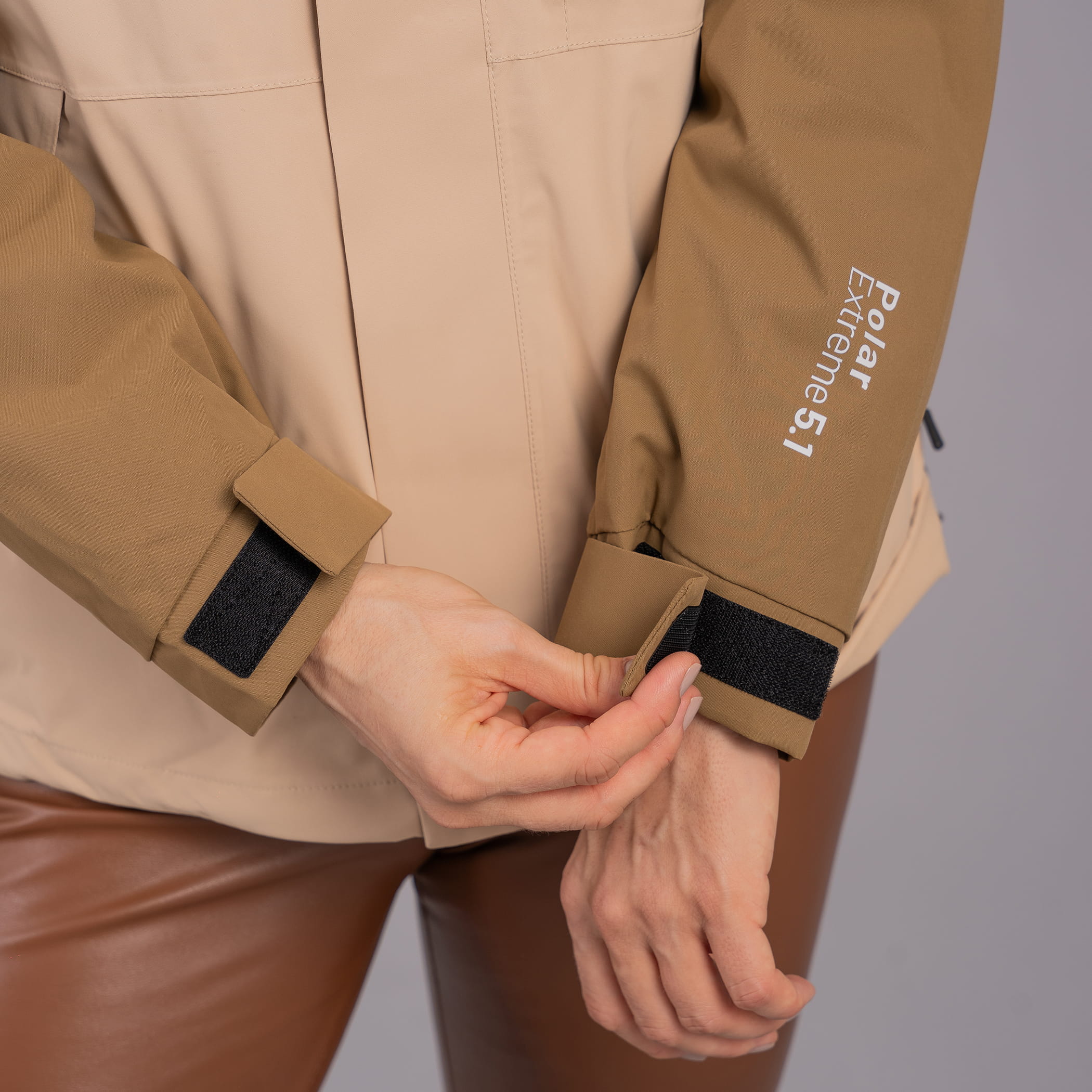 Casaco feminino 5 em 1 Polar Extreme impermeável para neve