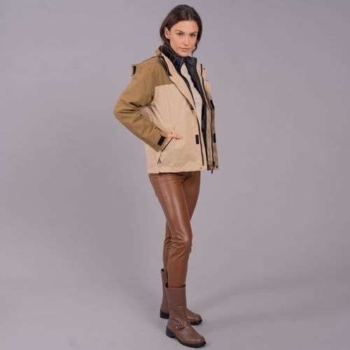 Casaco feminino 5 em 1 Polar Extreme impermeável para neve