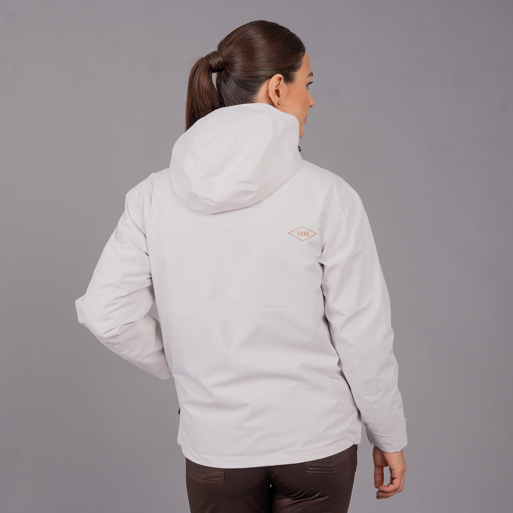 Casaco feminino 5 em 1 Polar Extreme impermeável para neve