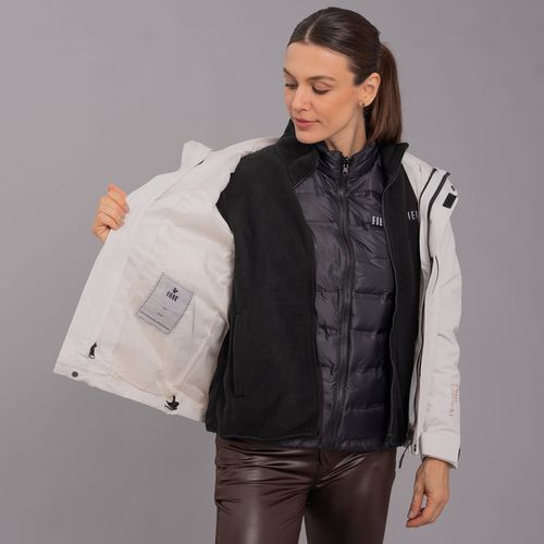 Casaco feminino 5 em 1 Polar Extreme impermeável para neve
