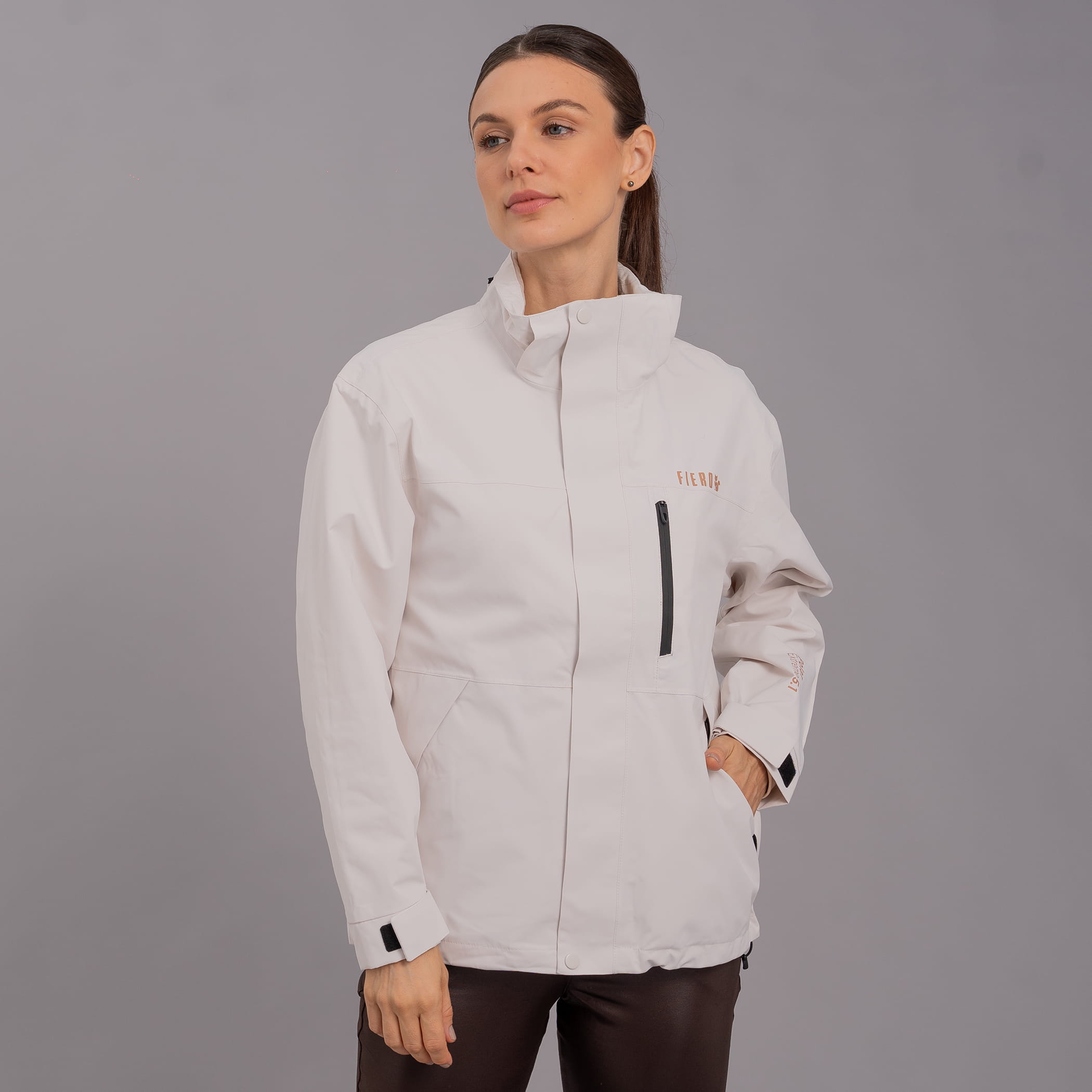 Casaco feminino 5 em 1 Polar Extreme impermeável para neve