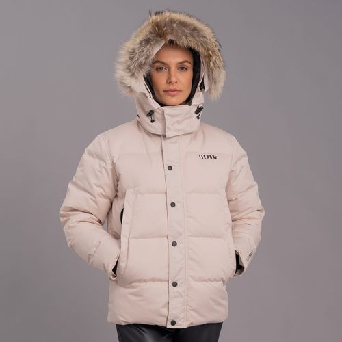 Casaco feminino Artic Pro puffer para o frio extremo e neve