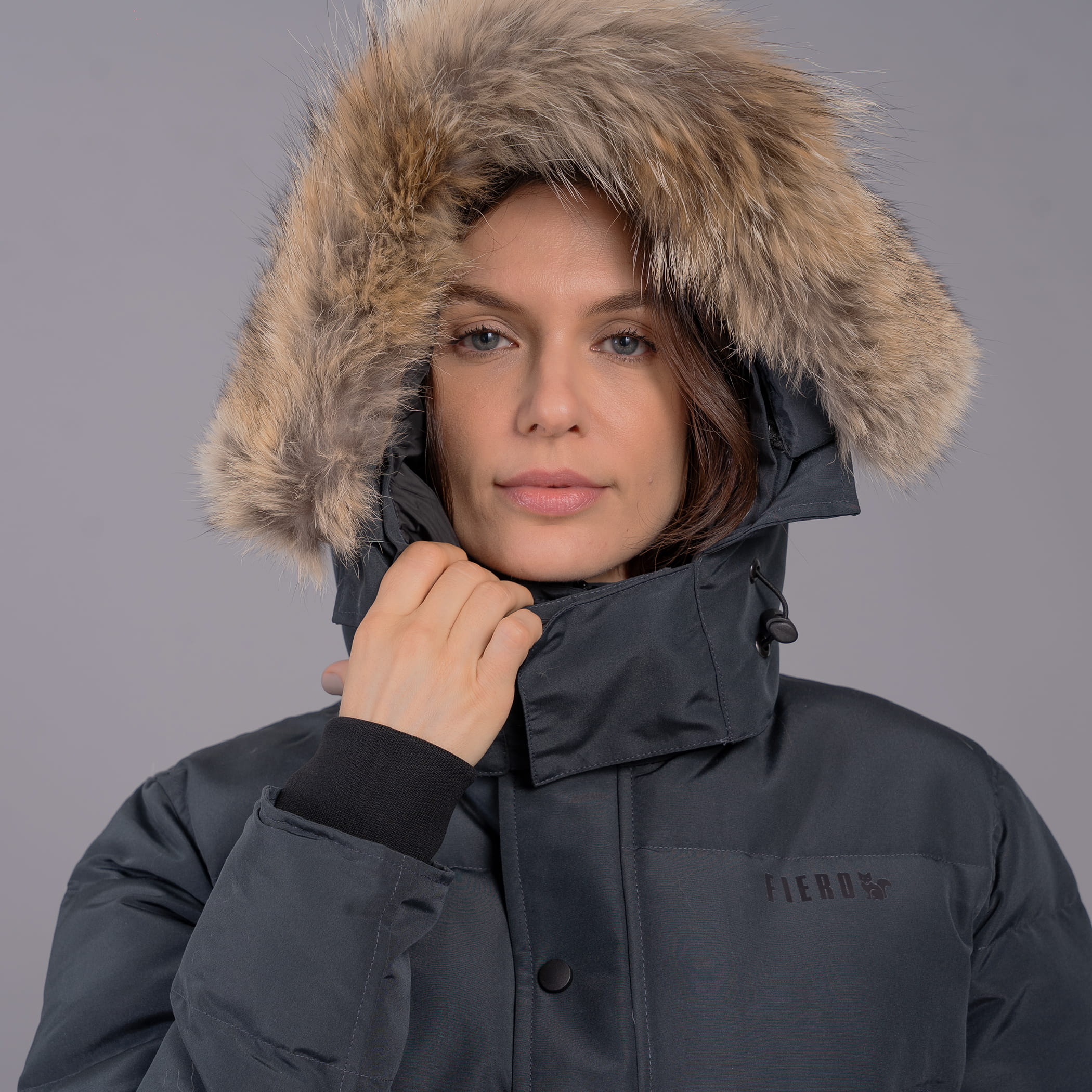Casaco feminino Artic Pro puffer para o frio extremo e neve