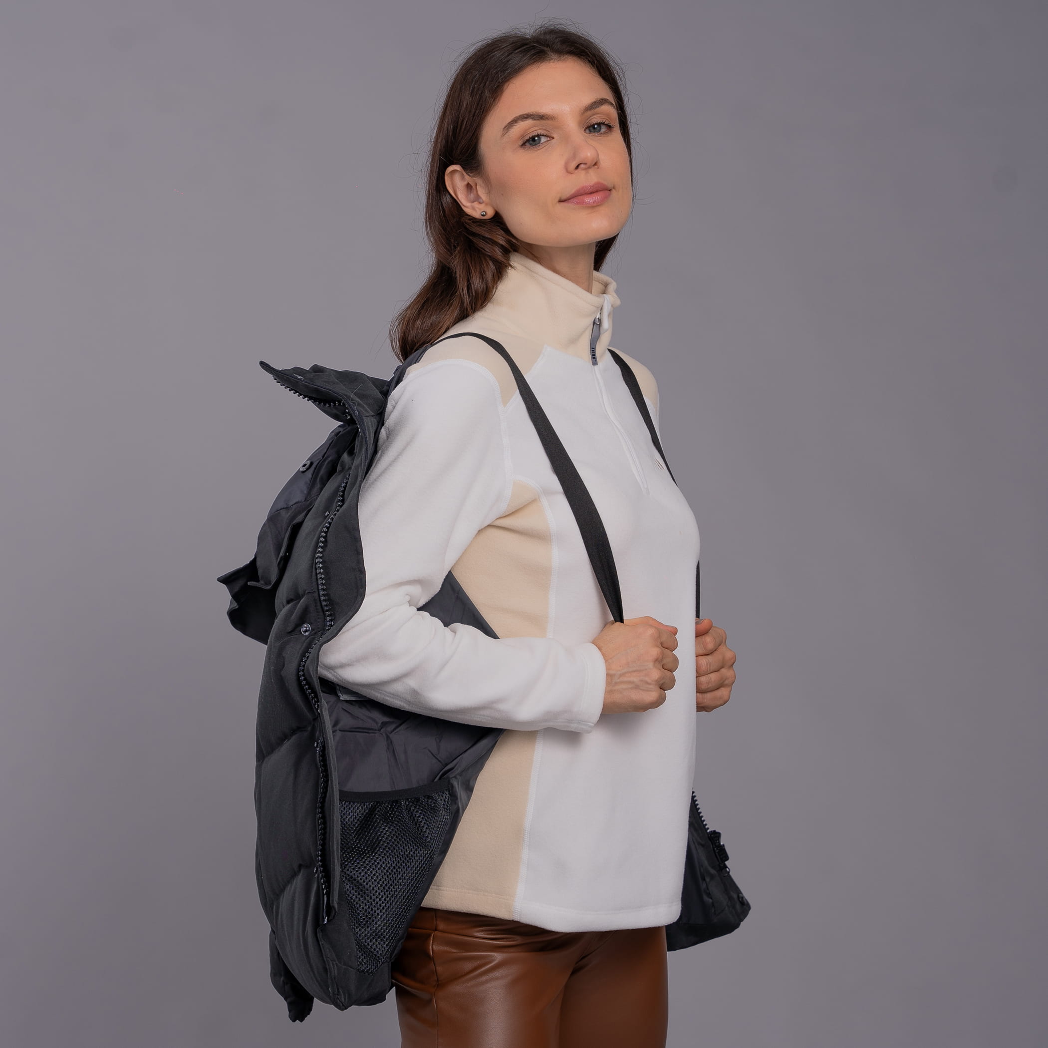 Casaco feminino Artic Pro puffer para o frio extremo e neve