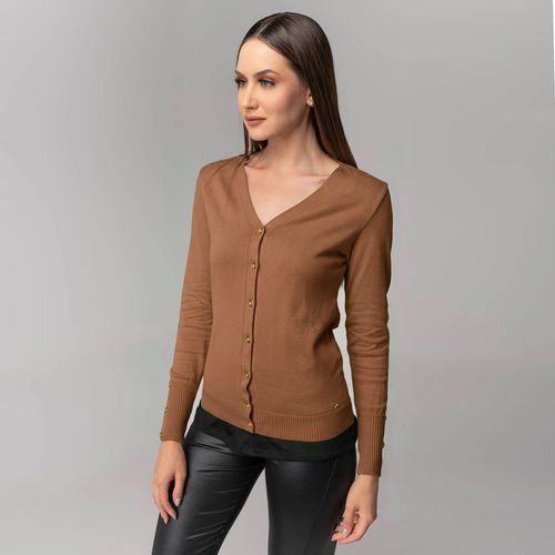 Cardigan Feminino Tricô Premium Lisboa