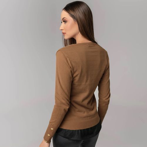 Cardigan Feminino Tricô Premium Lisboa