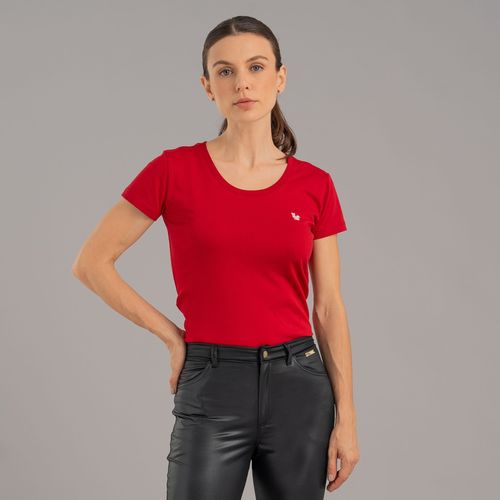 Camiseta Feminina Baby Look Basic Manga curta