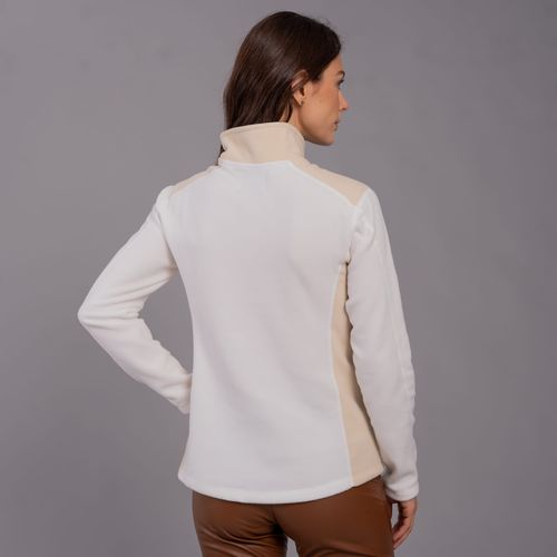 Fleece Térmico Feminino para neve e frio Meio Zíper Nuuk Original