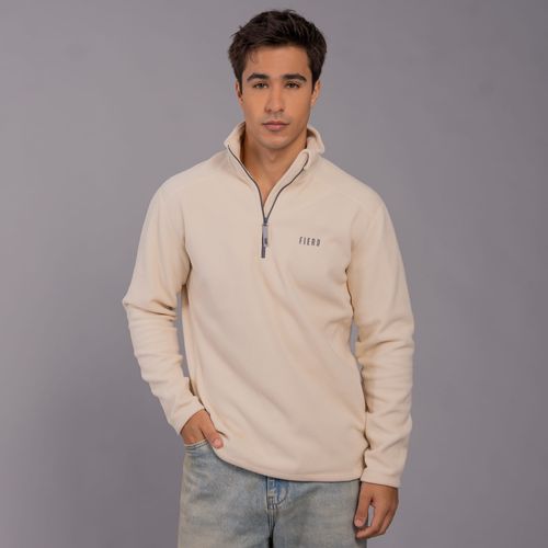 Fleece Térmico Masculino para neve e frio Meio Zíper Nuuk