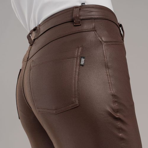 Calça térmica feminina skinny para o frio e inverno Thermo Shine Cirrê