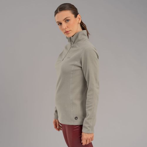 Fleece Térmico Feminino para neve e frio Meio Zíper Nuuk Original