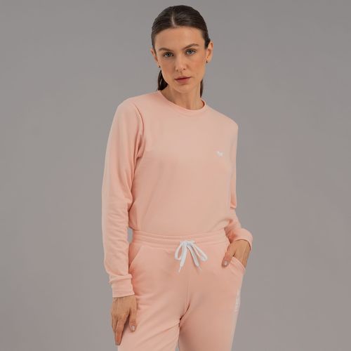 Blusa moletom feminino Basic