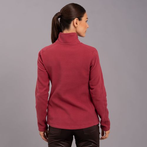 Fleece Térmico Feminino para neve e frio Meio Zíper Nuuk Original