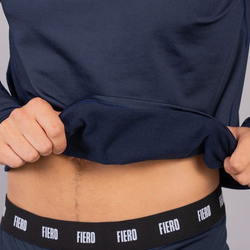 Blusa Térmica Masculina Seg. Pele Meio Zíper Thermo Premium Original Slim Fit