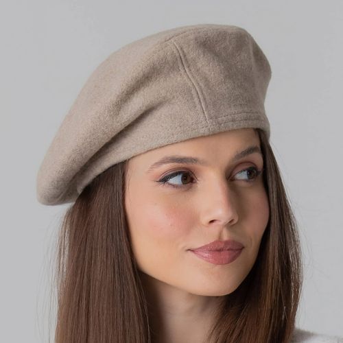 Boina térmica francesa feminina Paris em lã premium