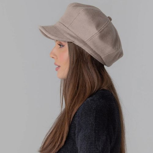 Boina térmica feminina 8 gomos Montaigne em lã