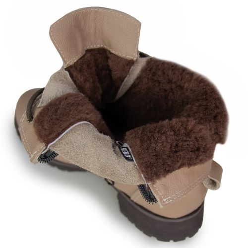 Bota feminina para neve forrada em lã natural Rukka Lace Ref.:22104