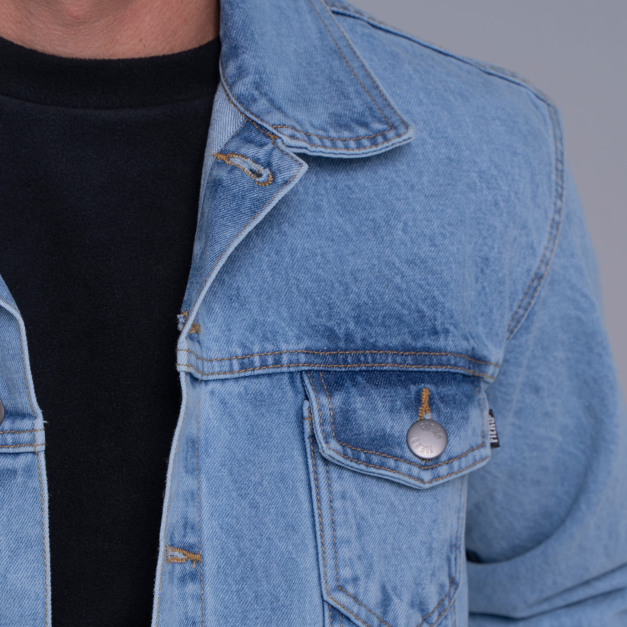 Jaqueta Jeans Masculina Cachi