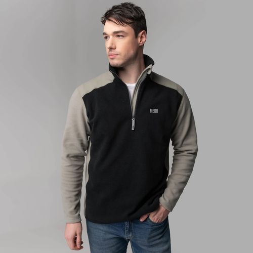 Fleece Térmico Masculino para neve e frio Meio Zíper Nuuk